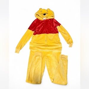 Disney Yellow and Red Fleece Outfit